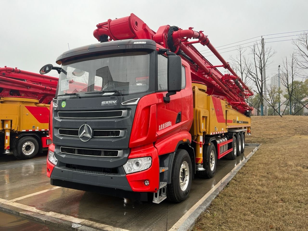 Автобетононасос SANY 4